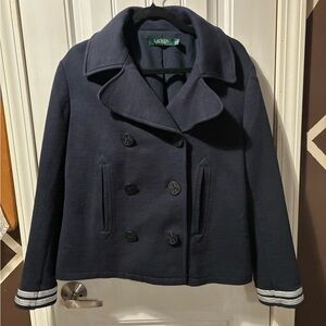 Ralph Lauren Dark Blue Pea Coat